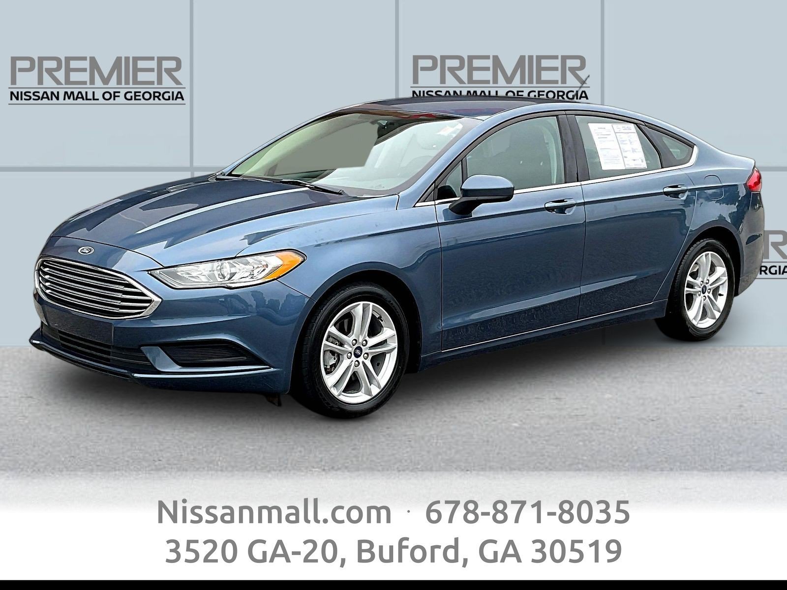Used 2018 Ford Fusion SE FWD image 1