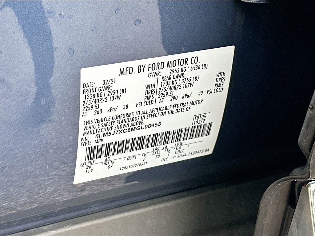 Used 2021 Lincoln Aviator Reserve w/ Equipment Group 201A image 32