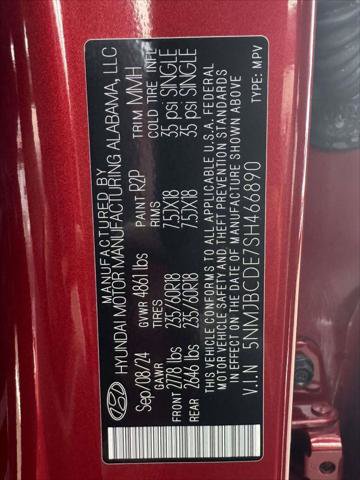 Used 2025 Hyundai Tucson SEL AWD/4WD image 16