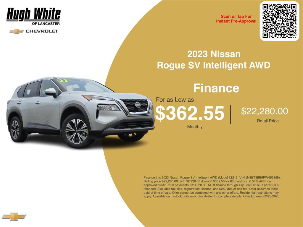Certified 2023 Nissan Rogue SV image 3