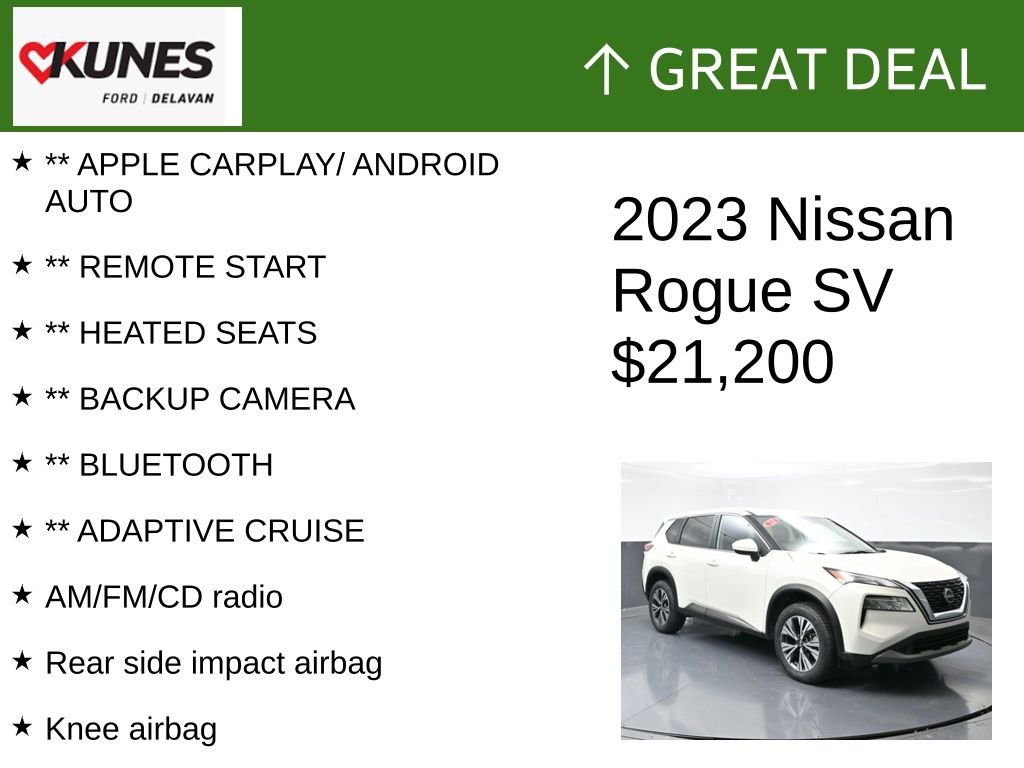 Used 2023 Nissan Rogue SV AWD/4WD image 2