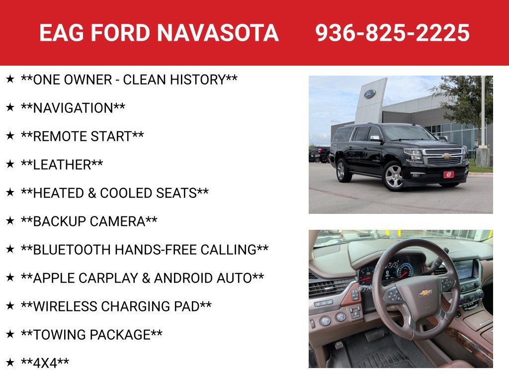 Used 2020 Chevrolet Suburban Premier w/ Max Trailering Package AWD/4WD image 4