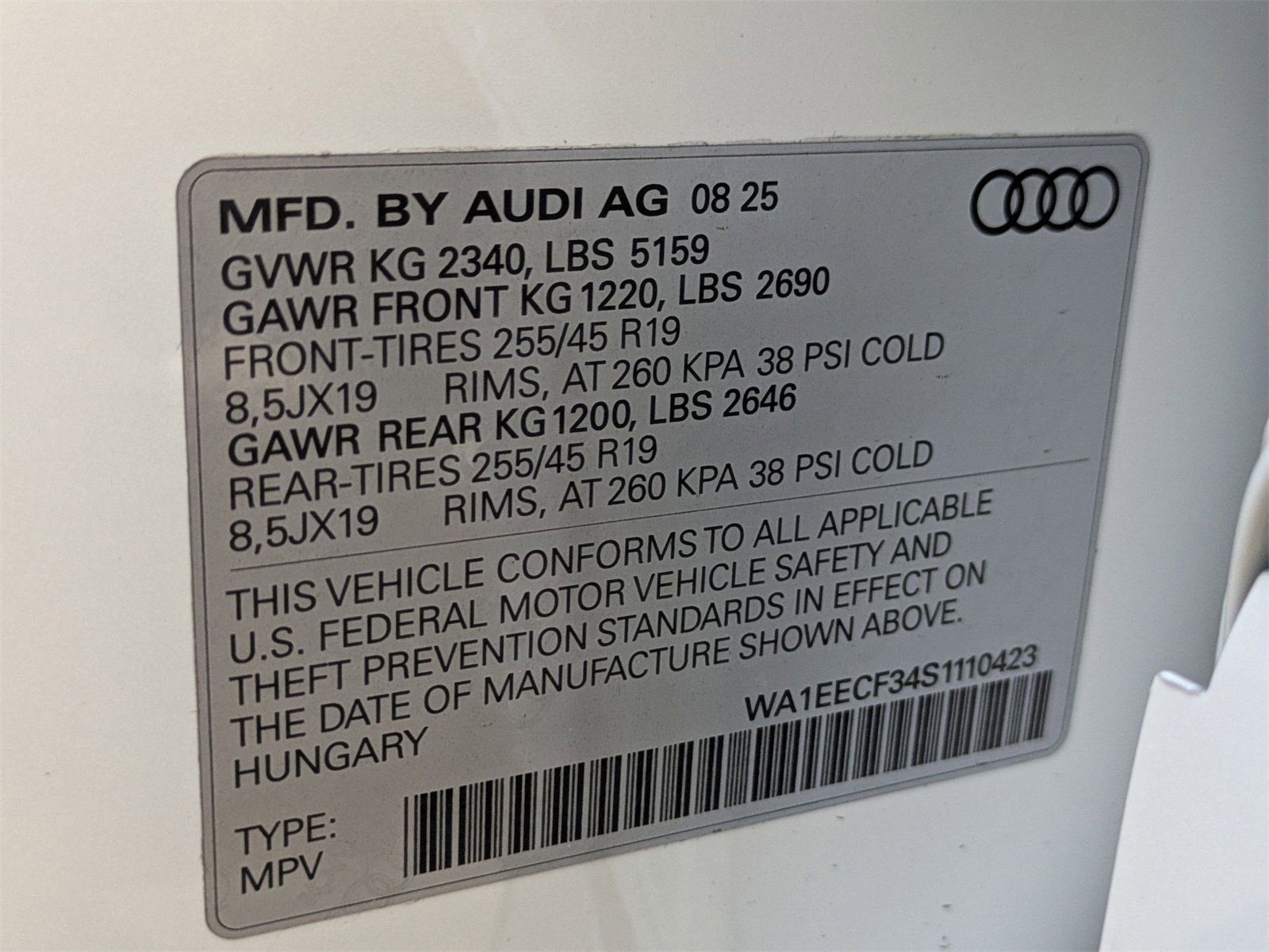 New 2025 Audi Q3 2.0T Premium Plus image 17