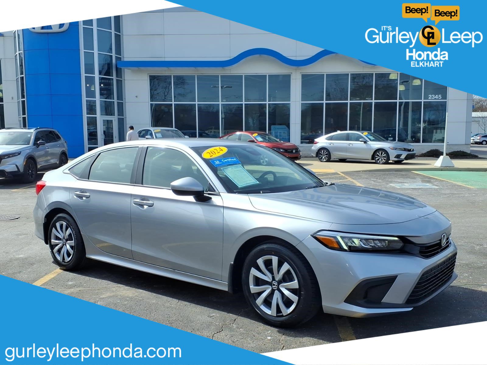 Certified 2024 Honda Civic LX