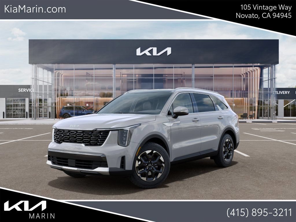New 2026 Kia Sorento S w/ S Panoramic Sunroof Package