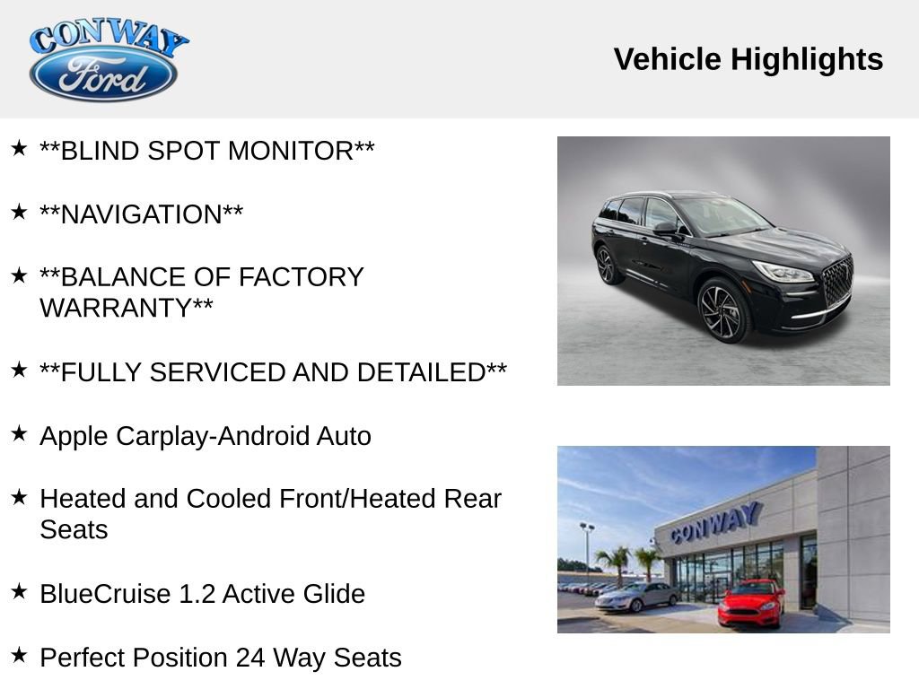 Used 2023 Lincoln Corsair Grand Touring w/ Equipment Group 302A image 8