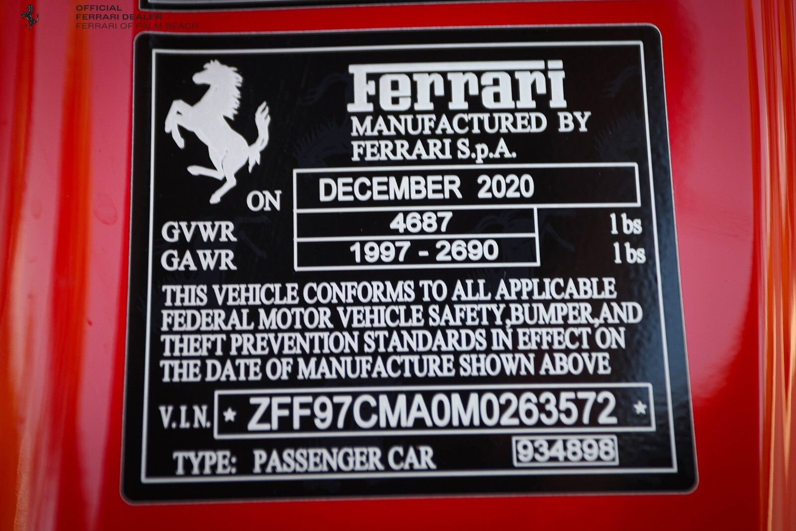 Certified 2021 Ferrari 812 GTS RWD image 63