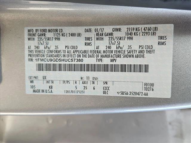 Used 2017 Ford Escape SE w/ Equipment Group 201A image 23