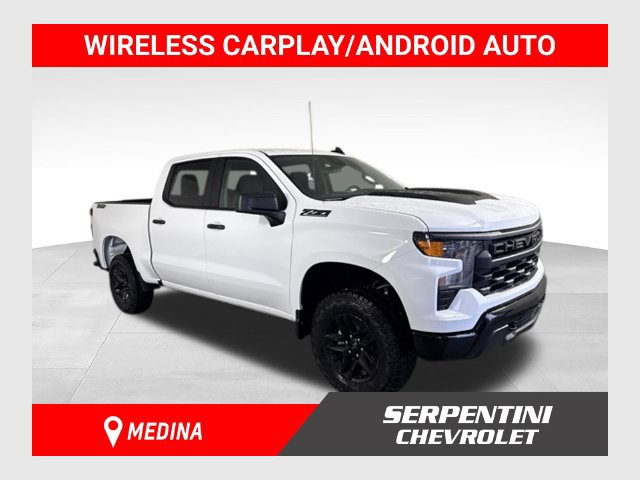 New 2026 Chevrolet Silverado 1500 Custom Trail Boss w/ Dark Appearance Package