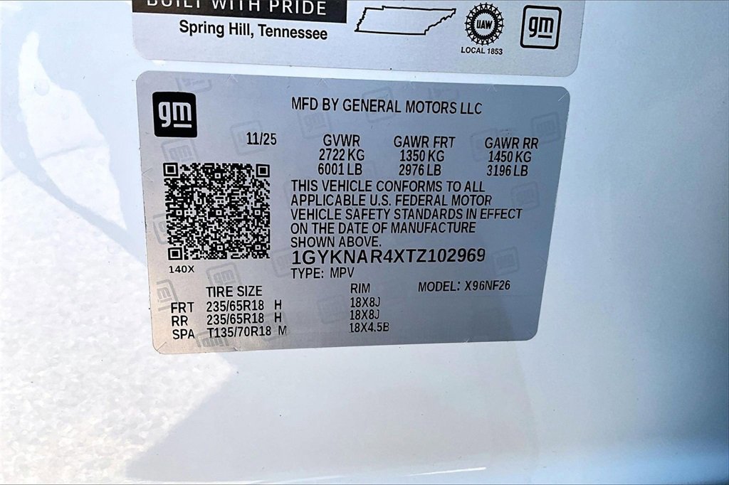 New 2026 Cadillac XT5 Luxury image 14