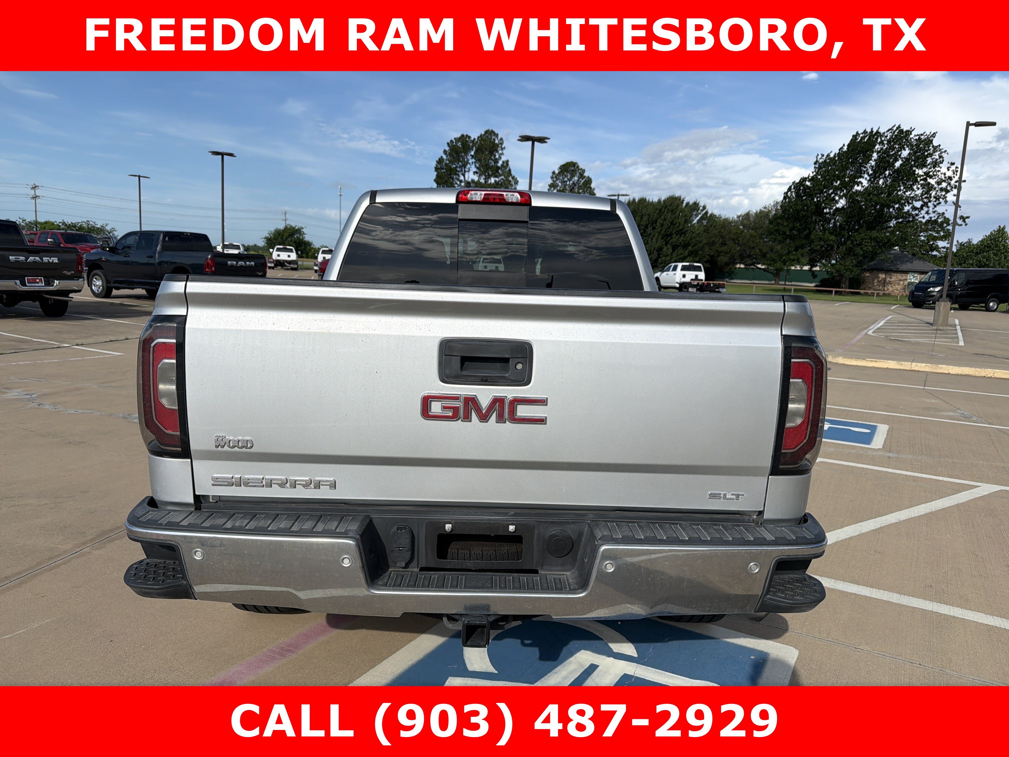 Used 2017 GMC Sierra 1500 SLT w/ Texas SLT Premium Package RWD image 4