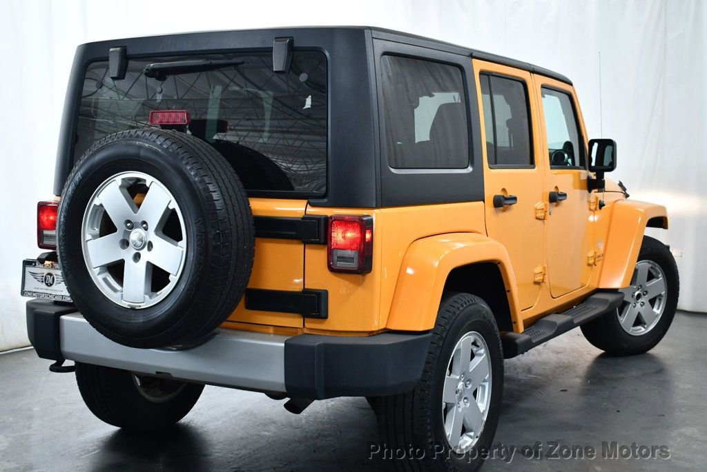 Used 2012 Jeep Wrangler Unlimited Sahara image 11