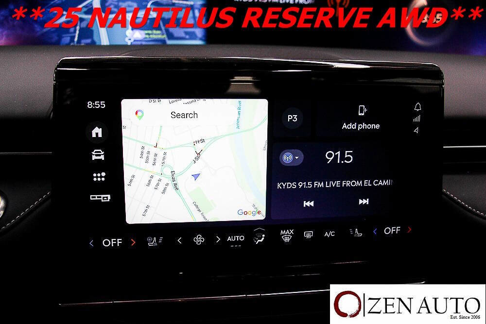 Used 2025 Lincoln Nautilus Reserve image 44