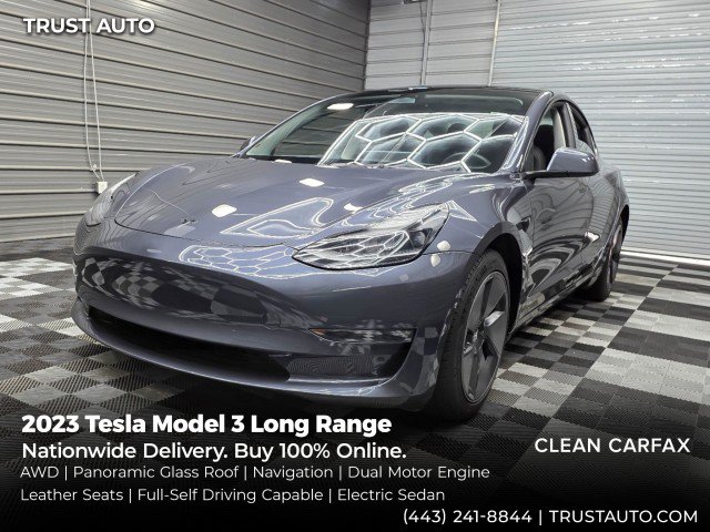 Used 2023 Tesla Model 3 Long Range AWD/4WD video 1