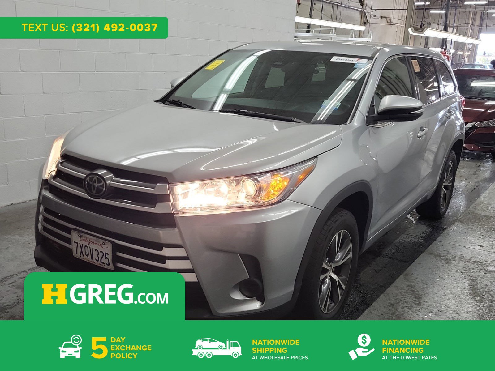 Used 2017 Toyota Highlander LE w/ Carpet Mat Package FWD image 1