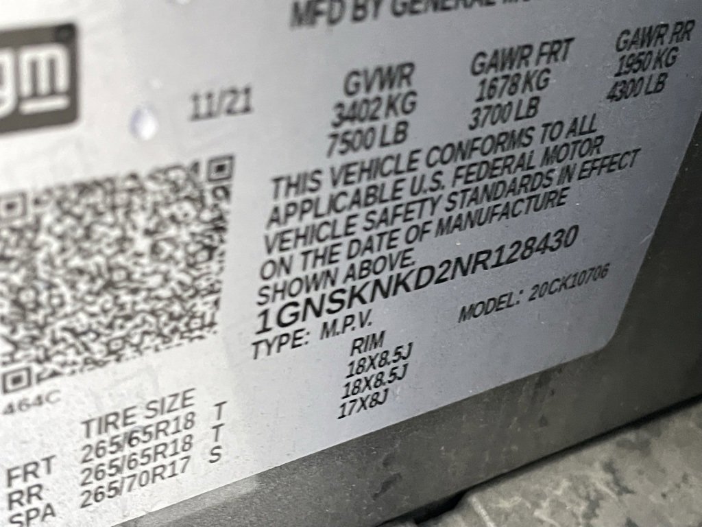 Used 2022 Chevrolet Tahoe LT image 34