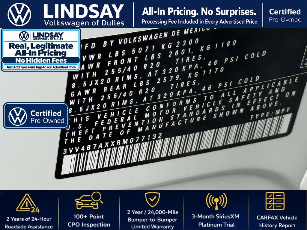 Used 2024 Volkswagen Tiguan SEL R-Line AWD/4WD image 29