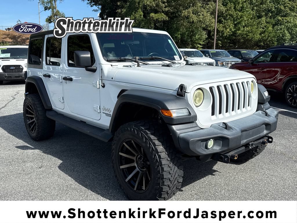 Used 2020 Jeep Wrangler Unlimited Sport S AWD/4WD image 1