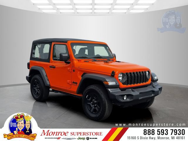 Certified 2025 Jeep Wrangler Sport AWD/4WD video 1
