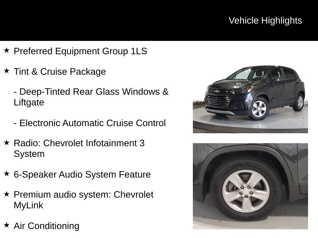 Used 2019 Chevrolet Trax LS w/ Tint and Cruise Package FWD image 7