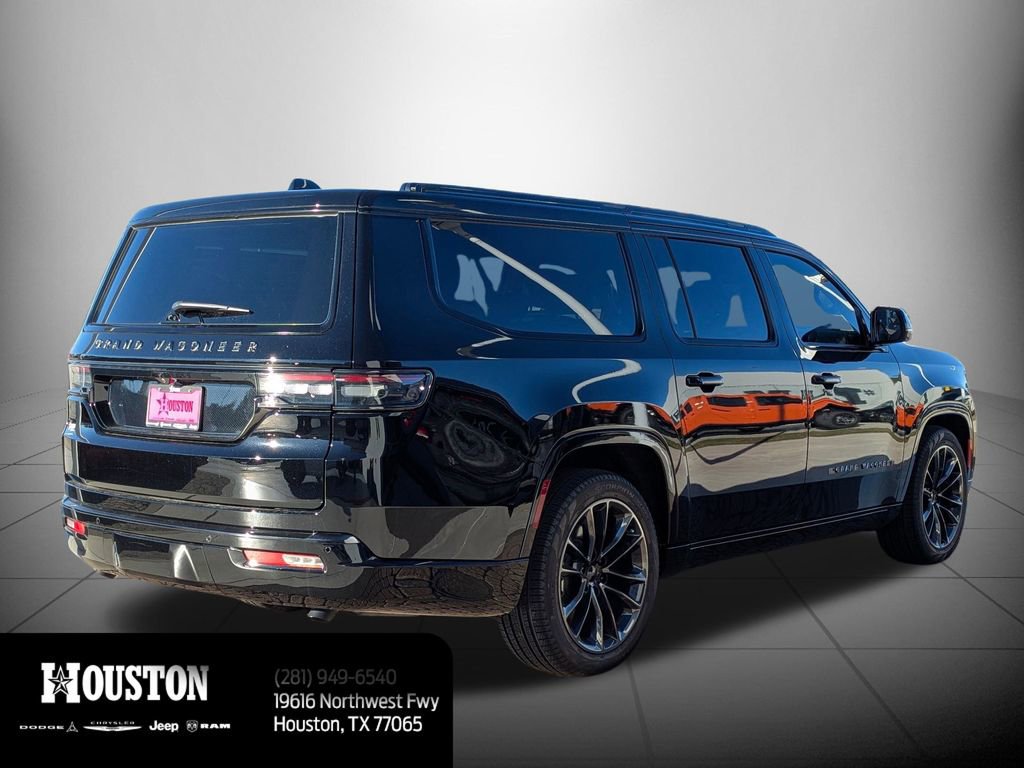 New 2025 Jeep Grand Wagoneer L Series II Obsidian w/ Quick Order Packagew 28T image 3