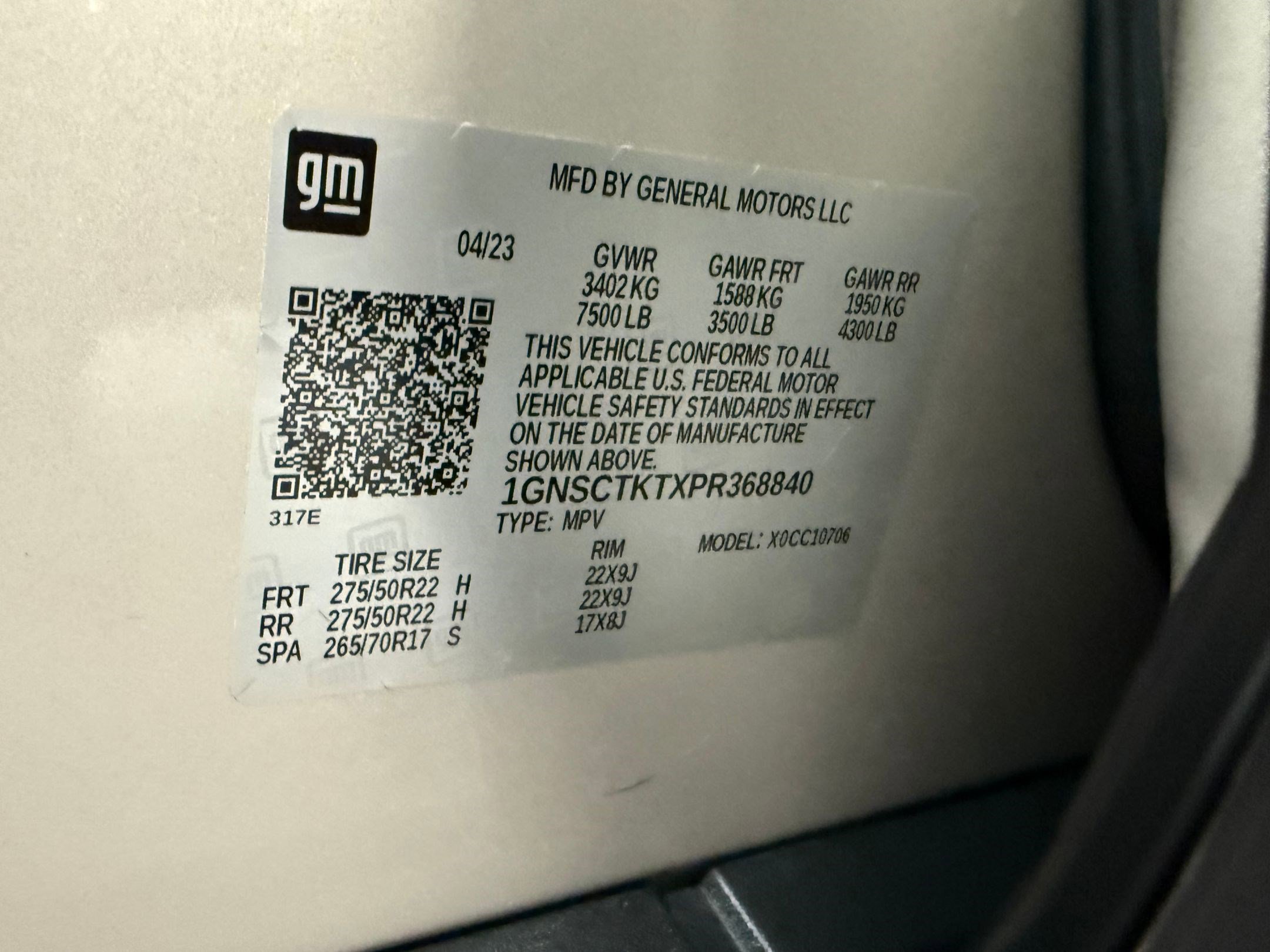 Used 2023 Chevrolet Tahoe High Country image 18