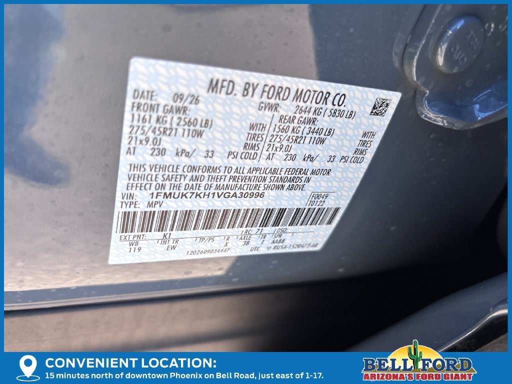New 2027 Ford Explorer ST-Line w/ Premium Package RWD image 25