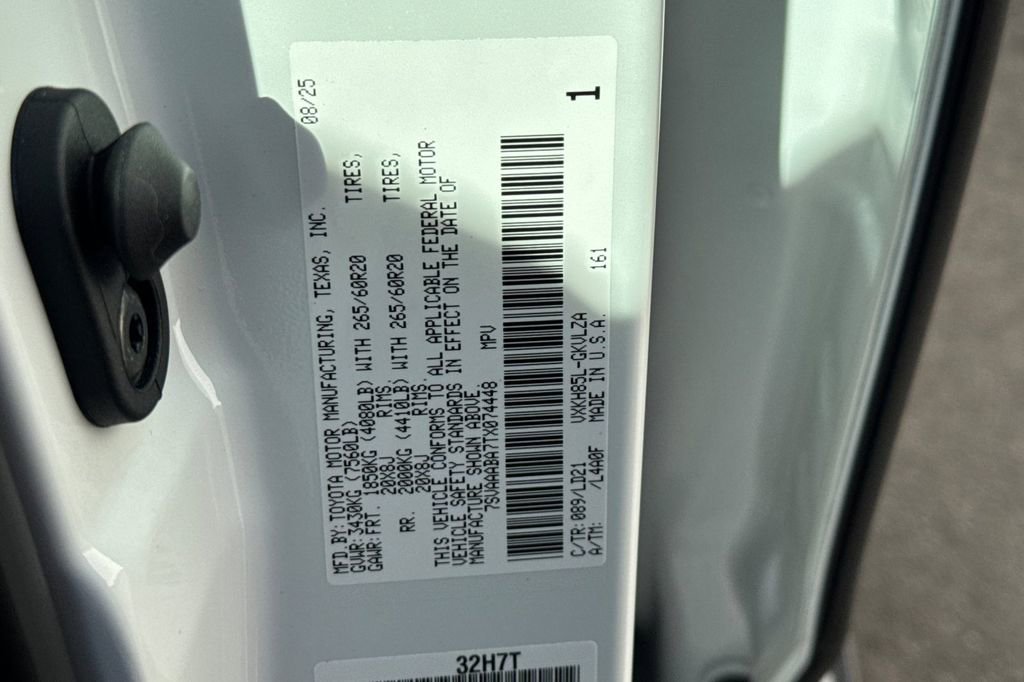 Used 2026 Toyota Sequoia Limited w/ Tow Technology Package image 38