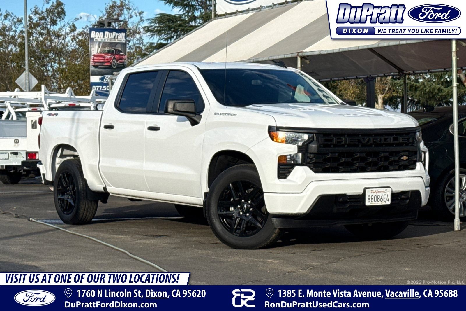 Used 2025 Chevrolet Silverado 1500 Custom AWD/4WD image 1