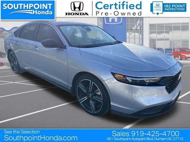 Certified 2024 Honda Accord Sport