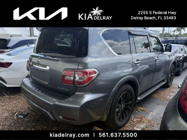 Used 2019 Nissan Armada Platinum w/ Interior Lighting Package AWD/4WD image 2