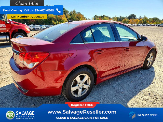 Used 2013 Chevrolet Cruze LT w/ RS Package FWD image 4