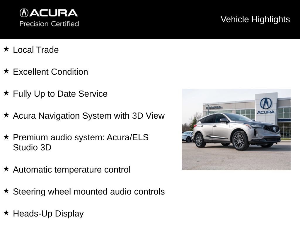 Certified 2023 Acura RDX AWD w/ A-Spec & Advance Pkg image 5