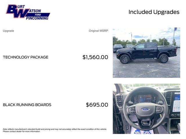 New 2024 Ford Ranger XLT w/ Technology Package AWD/4WD image 3