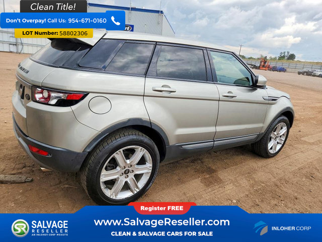 Used 2013 Land Rover Range Rover Evoque Pure AWD/4WD image 4