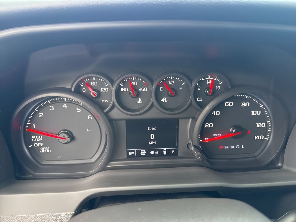Used 2025 Chevrolet Silverado 1500 Custom w/ Turbomax Blackout Package AWD/4WD image 26