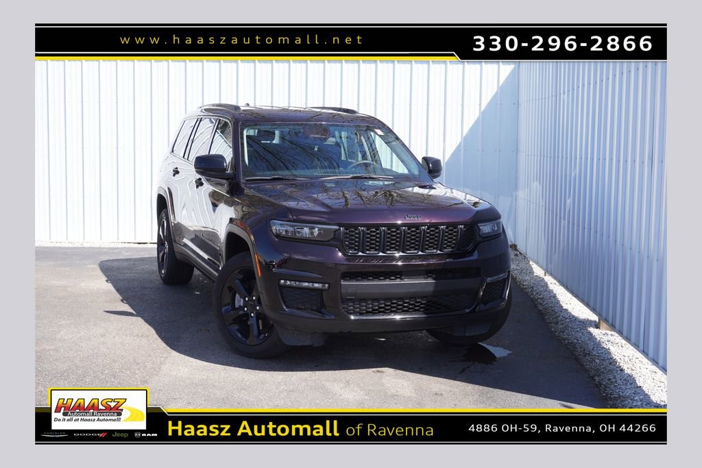 Used 2023 Jeep Grand Cherokee L Limited w/ Black Appearance Package AWD/4WD video 1