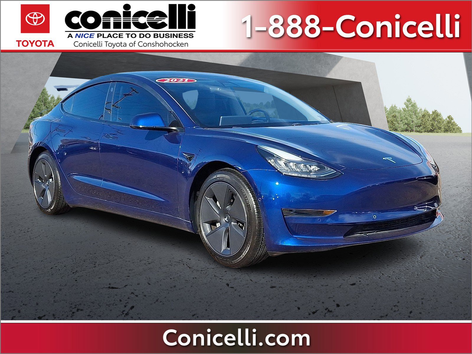 Used 2021 Tesla Model 3 Standard Range Plus