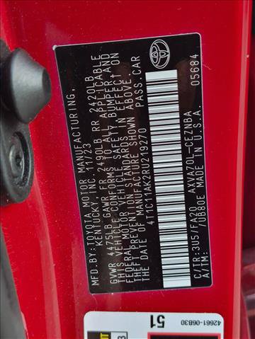 Certified 2024 Toyota Camry LE FWD image 22