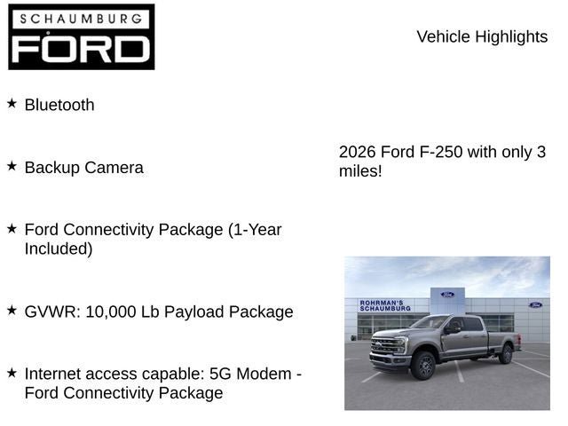 New 2026 Ford F250 Lariat AWD/4WD image 7
