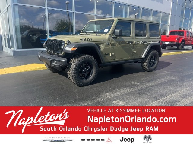 New 2025 Jeep Wrangler Willys