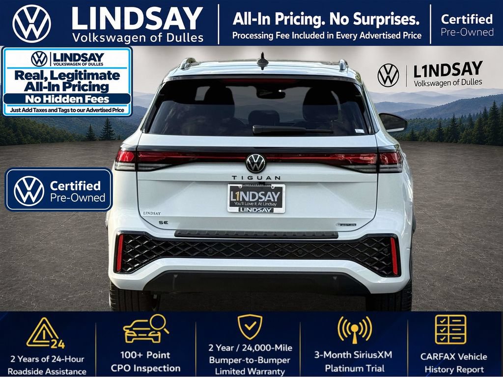Certified 2025 Volkswagen Tiguan SE R-Line AWD/4WD image 6