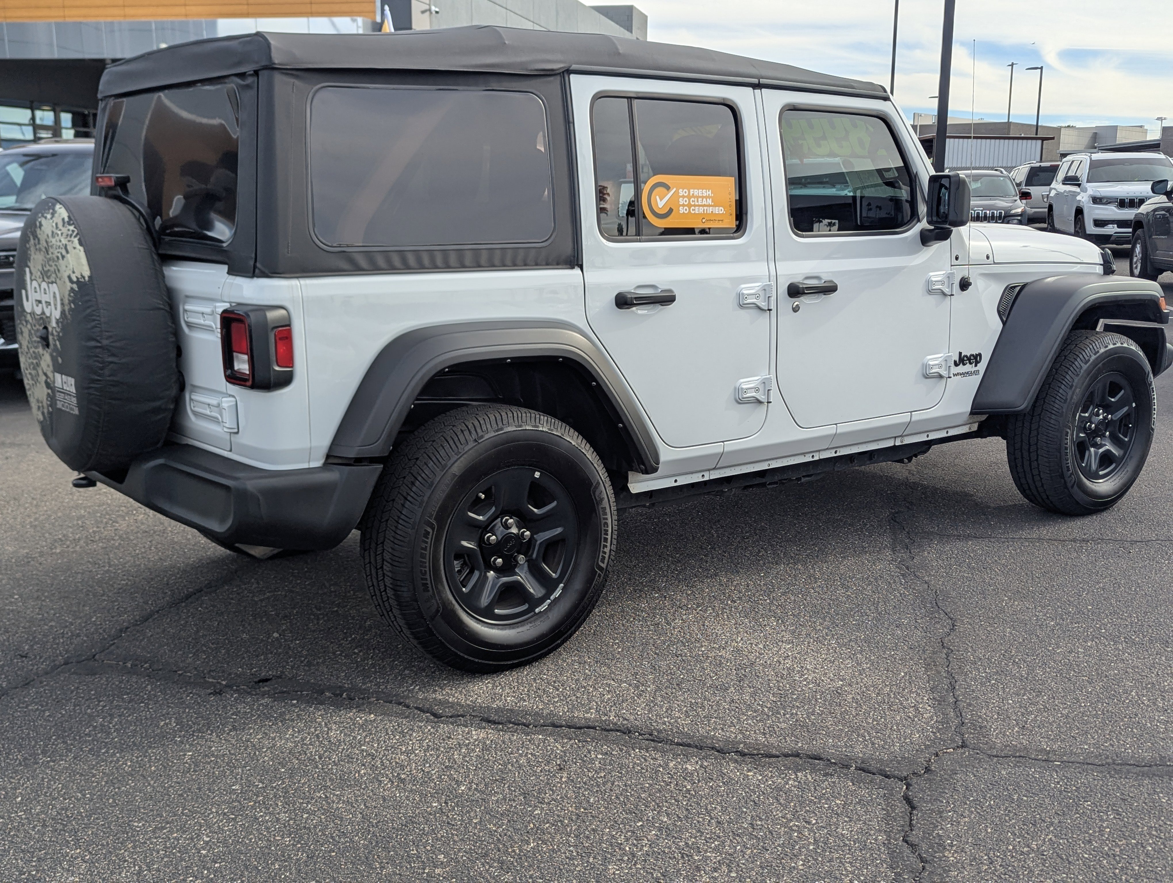 Used 2022 Jeep Wrangler Unlimited Sport image 2