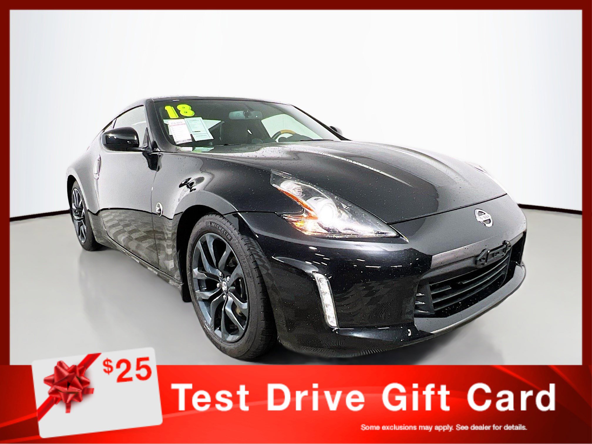 Used 2018 Nissan 370Z Coupe w/ Z34 Heritage Edition - Black