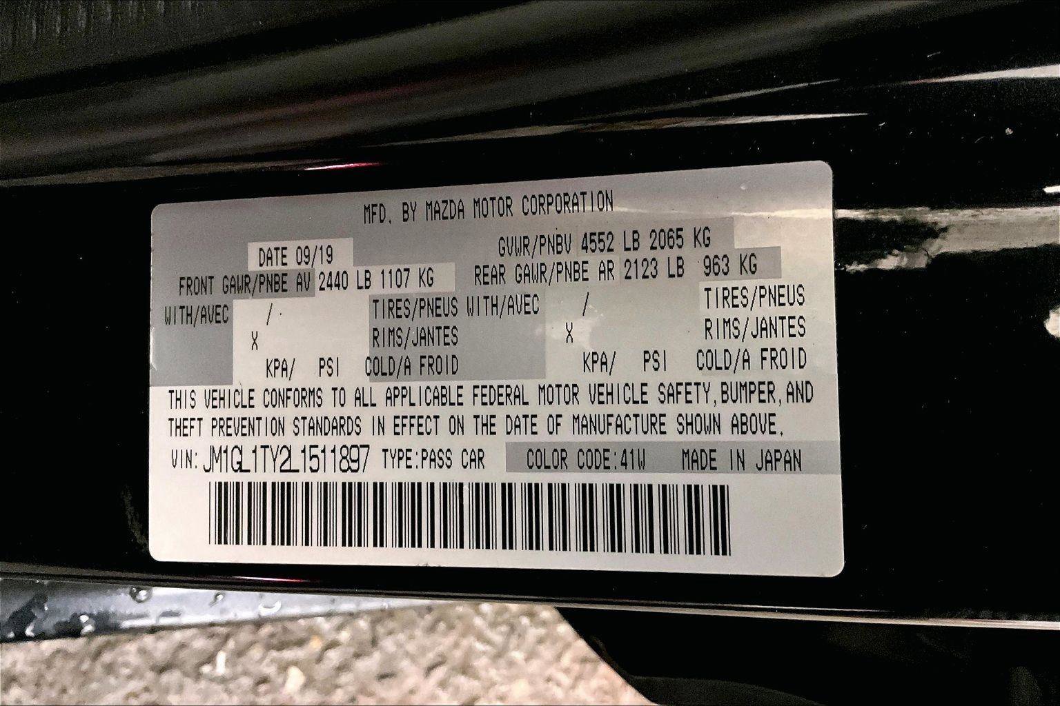 Used 2020 MAZDA MAZDA6 Grand Touring image 32