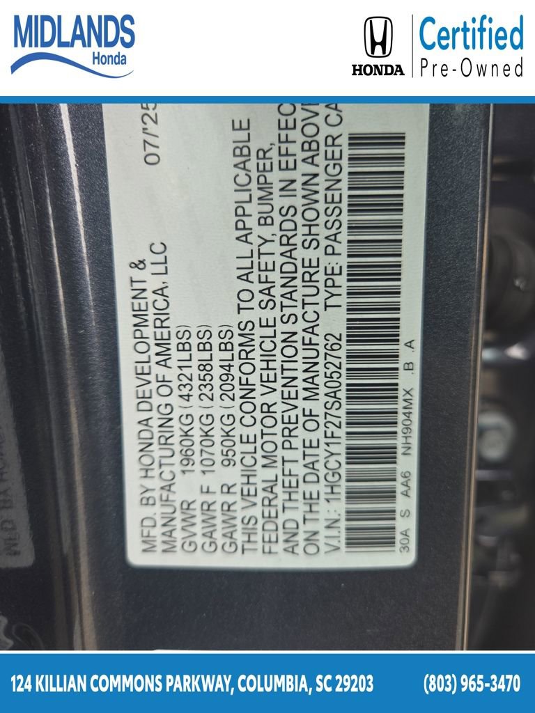 Used 2025 Honda Accord LX image 31