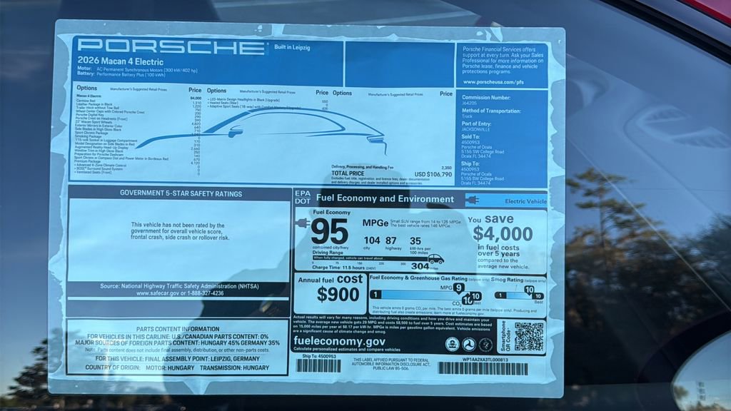 New 2026 Porsche Macan 4 Electric image 23