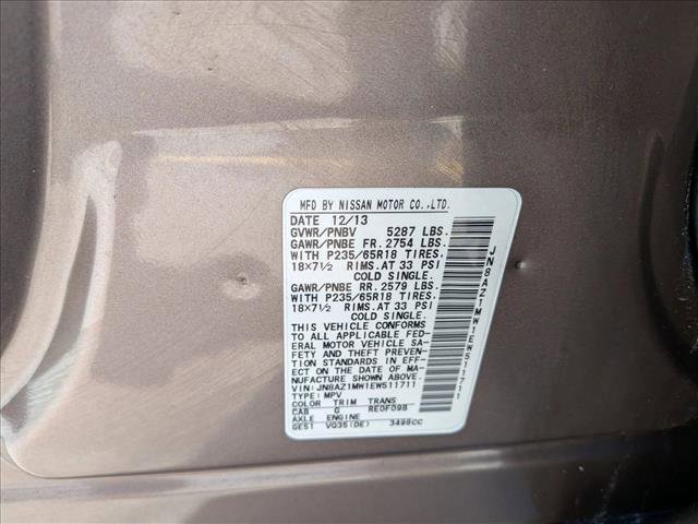 Used 2014 Nissan Murano SV image 23