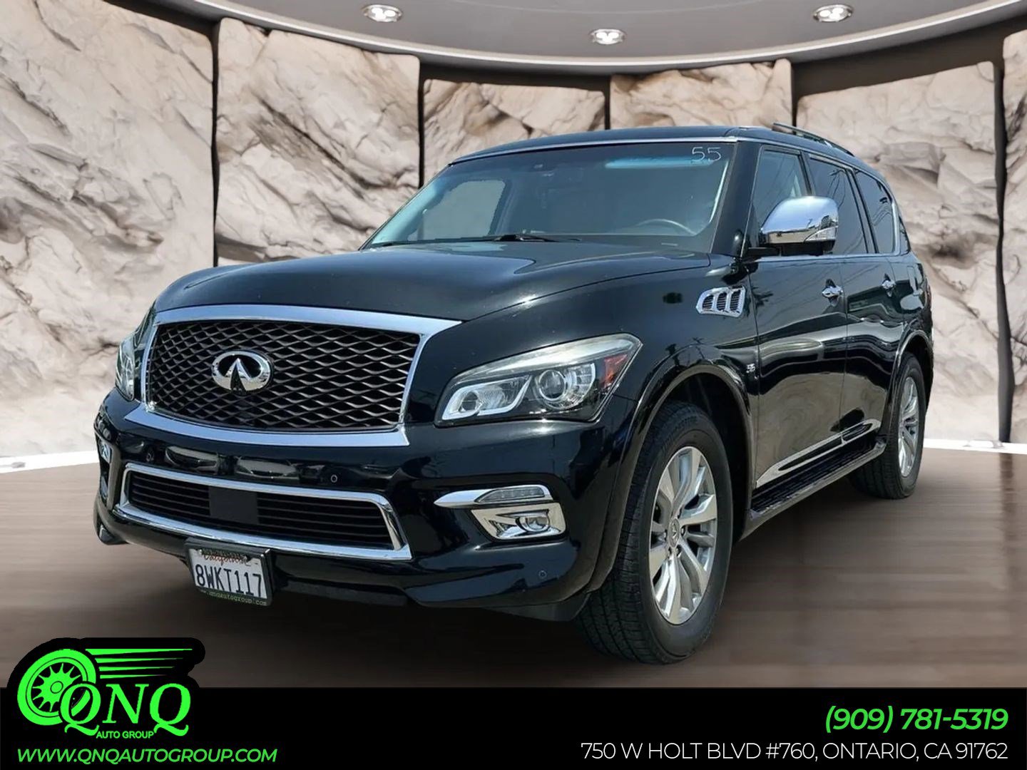 Used 2016 INFINITI QX80 4WD w/ Signature Edition Package
