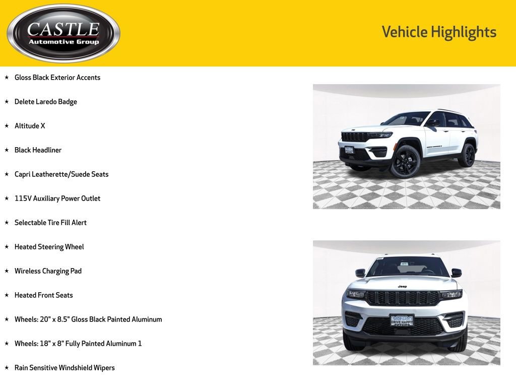 New 2025 Jeep Grand Cherokee Altitude image 7